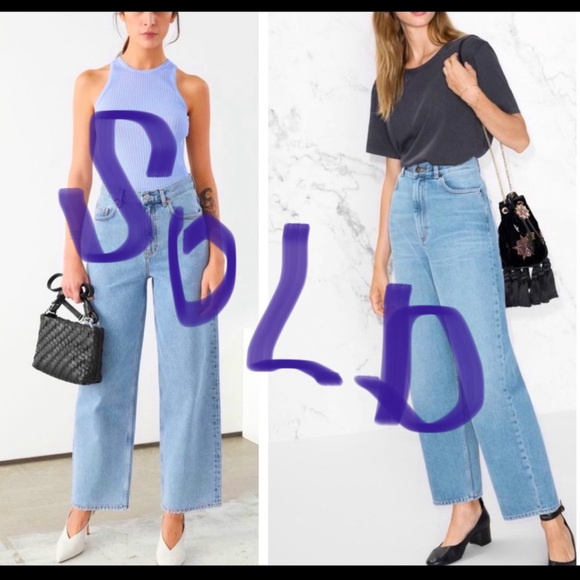 ❌❌SOLD❌❌@other stories Organic Jeans 27 - Picture 1 of 8